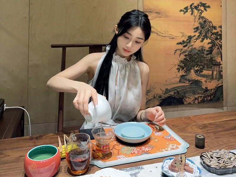 水帘洞品茶工作室环境