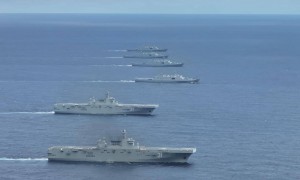 湖北舰入列，东海、南海舰队各两艘075，北海舰队为何一艘没有？